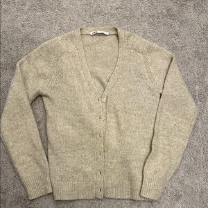 Zara Beige Cardigan